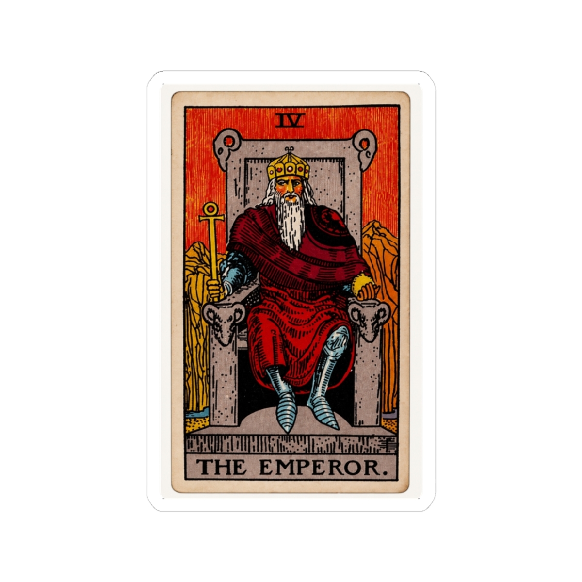 The Emperor Sticker | Bold Vinyl Decal for Everyday Style | Lord of the Mysteries - Official stickers merchandise