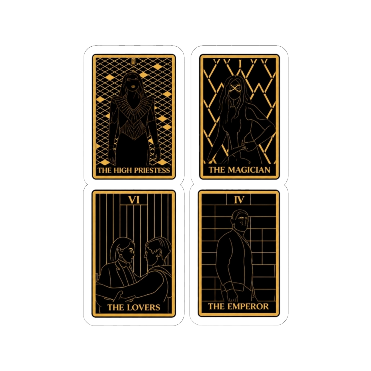 Tarot Card Sticker | Mystic Vinyl Decal for Personal Style | Lord of the Mysteries - alternate angle 1, merchandise