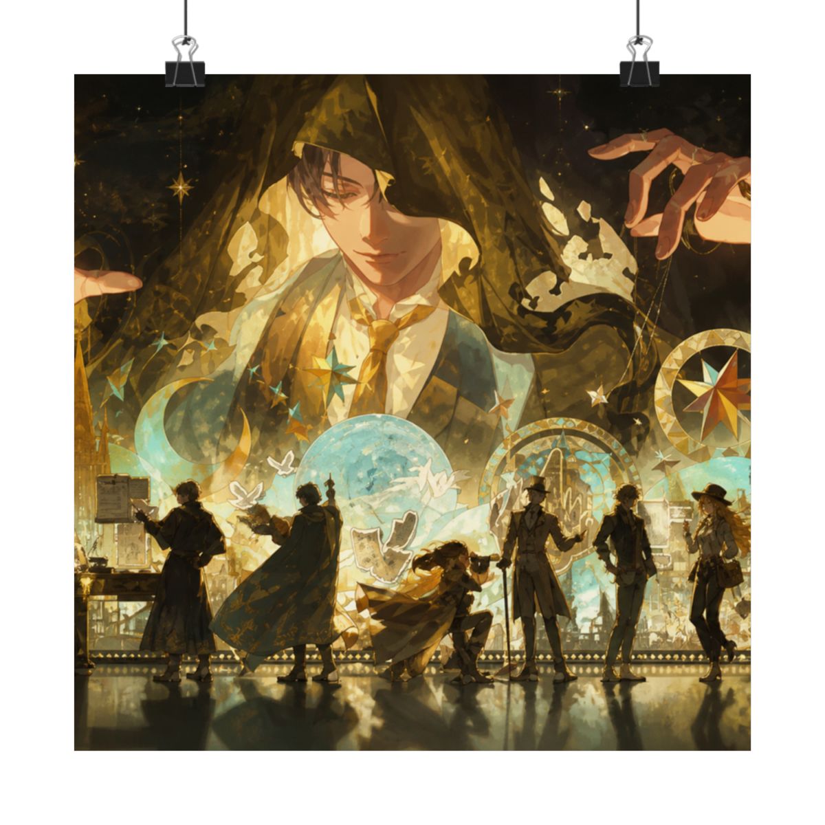 All Character Lord of The Mysteries Frameless Posters Poster - alternate angle 2, merchandise