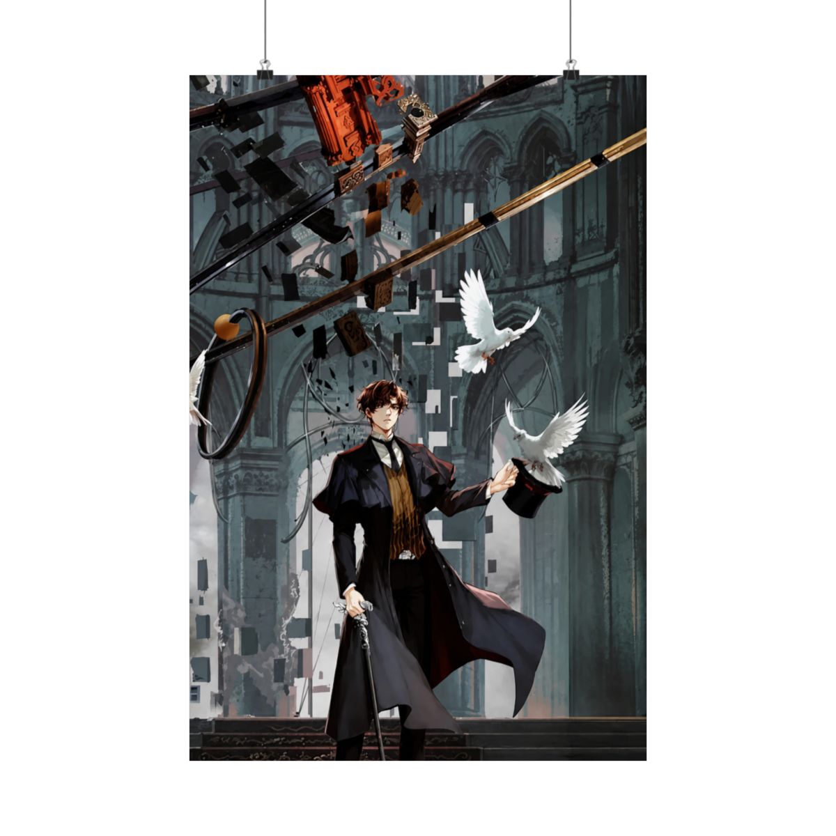 Klein Moretti Bird Lord of The Mysteries Frameless Posters Poster