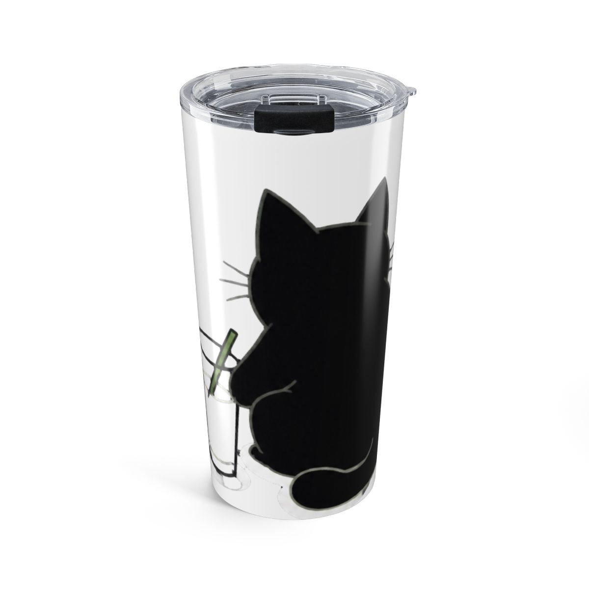 Lord of the Mysteries Meow 20oz Tumbler - Matte - alternate angle 1, merchandise