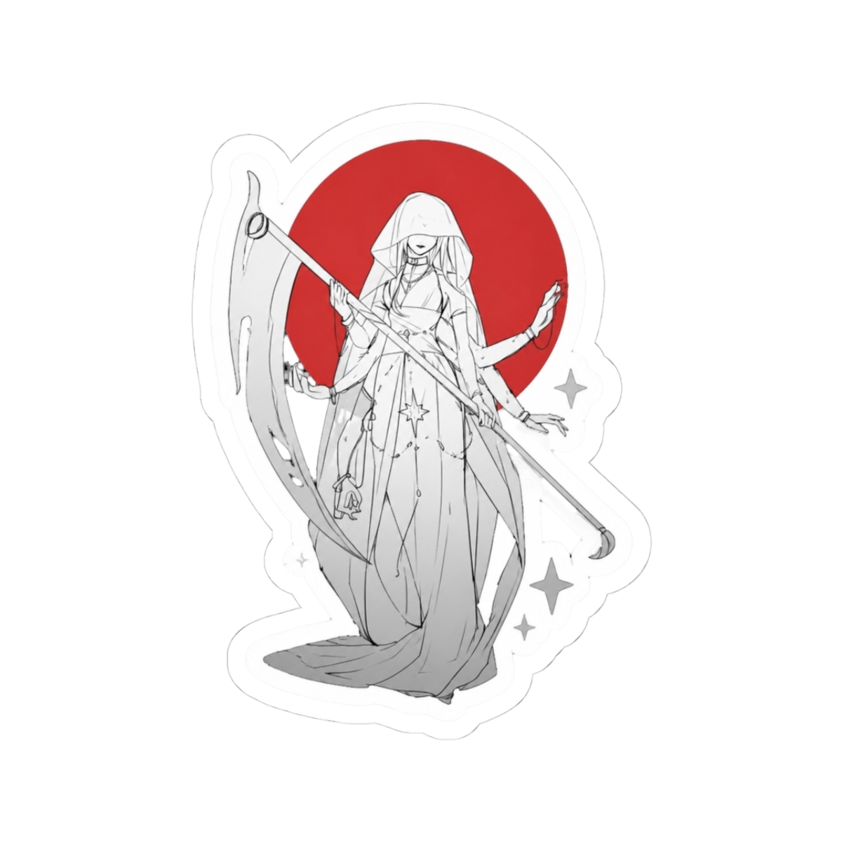 Lord of the Mysteries Evernight Goddess Vinyl Kiss-Cut Sticker